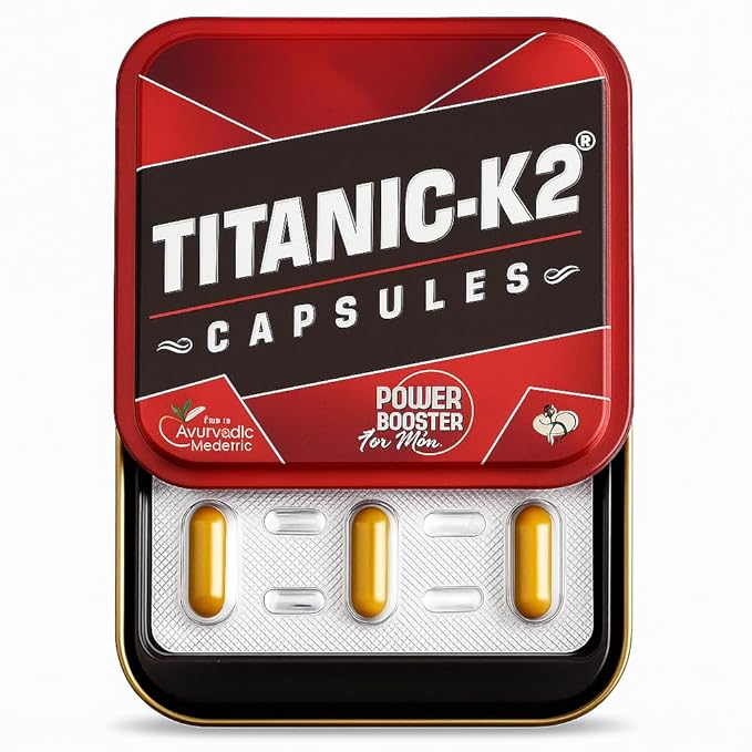 Titanic-K2 Ayurvedic Power Capsules for Men