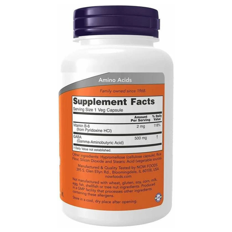 Now Gaba 100 veg. capsules - Image 2