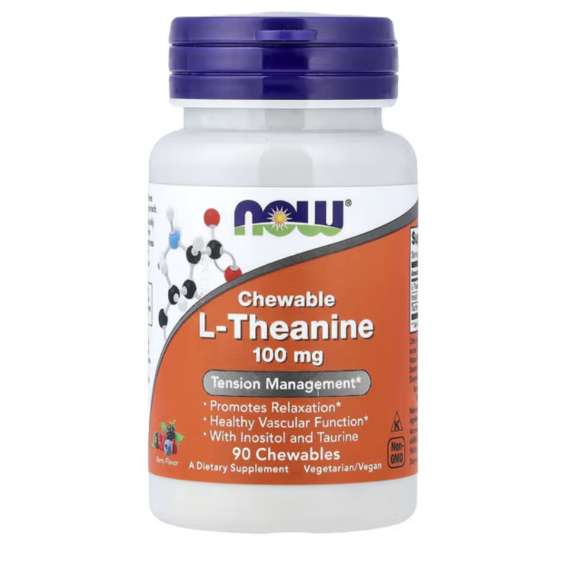 Now L-Theranine 100mg 90 tablets