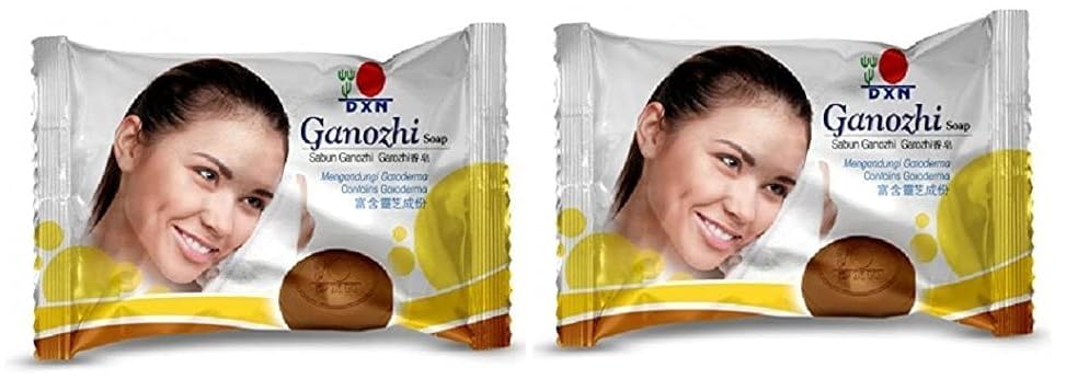 DXN Gano Soap – Ganoderma Herbal Soap 75 g (Pack of 2)