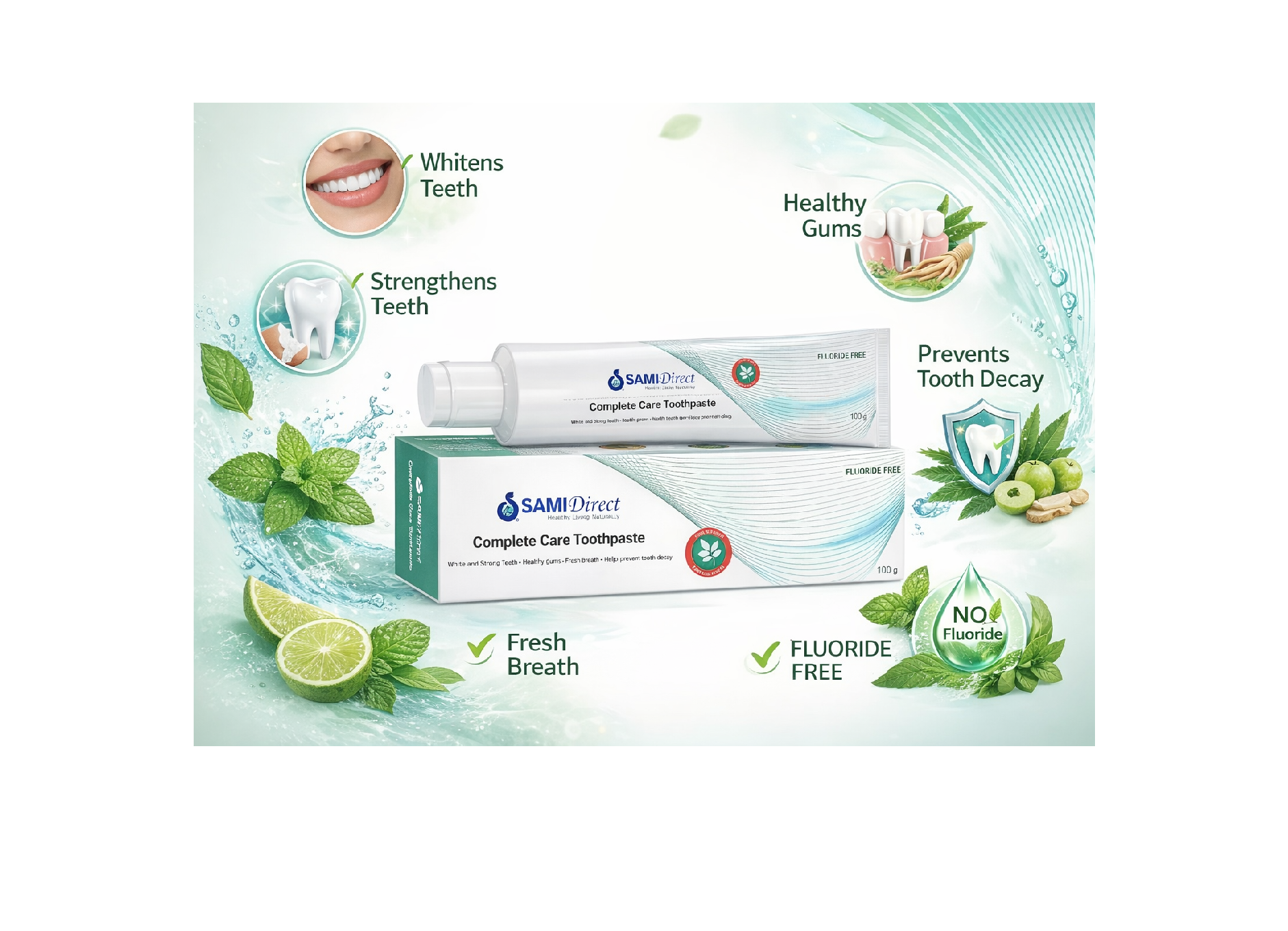samidirect Complete Care Toothpaste Pack of 2 - Image 1