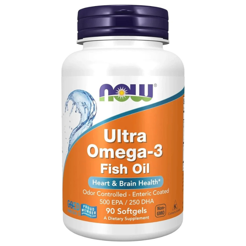Now ultra Omega-3 fish oil 90 softgel